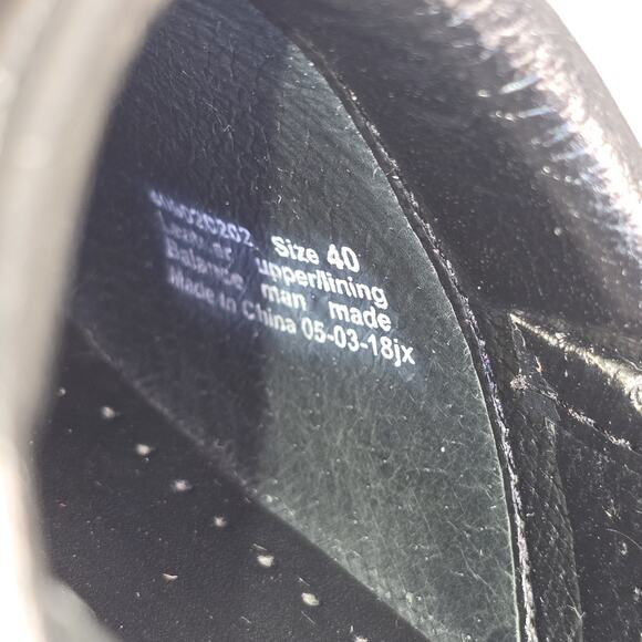 Dansko Professional Clogs Shoes Womens Size 40 Black Patent Leather Nursing Work - Picture 10 of 12